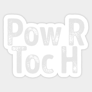 Pow r Toc H Sticker